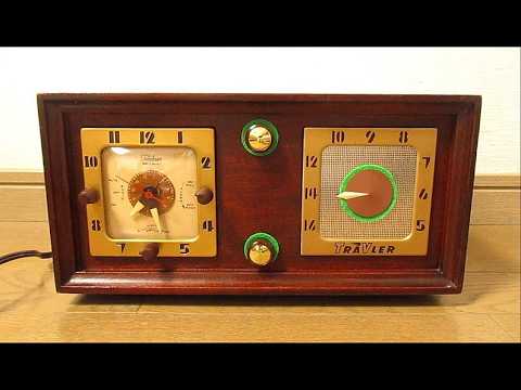 真空管ラジオ Trav-Ler Tube Clock Radio Model 5170 「Dinah Shore