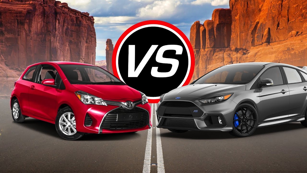 2016 Toyota Yaris vs Ford Focus RS - Spec Comparison! - YouTube