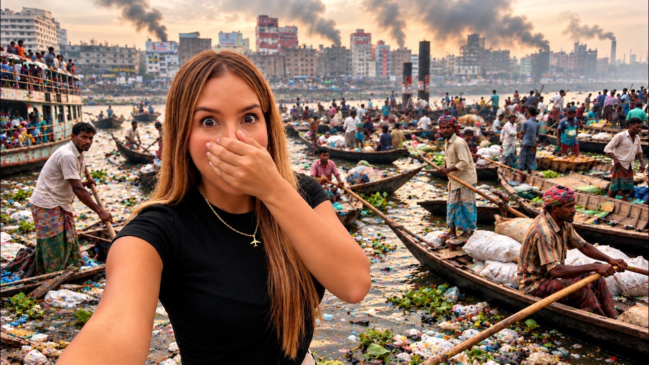 “I Arrived in the Most Polluted Country in the World 😳 Bangladesh 🇧🇩” – Video