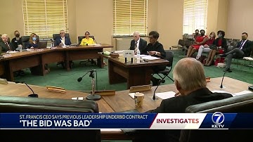 St. Francis CEO says previous leadership underbid contract