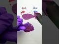 blue red color mix ❤️💙 | how to make lilac shadow 💜 #viral #satisfying #shorts #colors #shortvideo