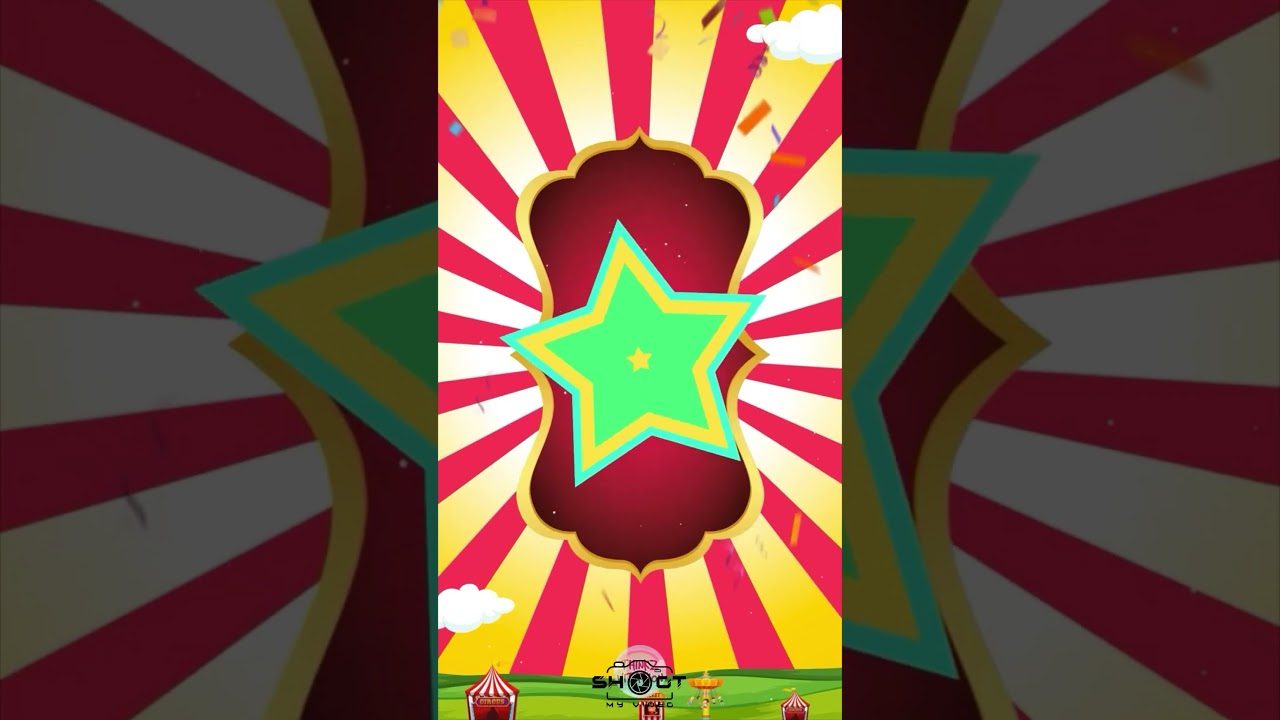 Carnival Theme Invitation card