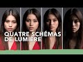 La photographie en studio avec un flash  les 4 schmas de lumire