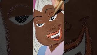PAINTING EVERY BLACK WOMAN CARTOON CHARACTER PART 11 #shorts