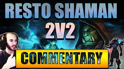 Resto Shaman  PvP 2400+ 2v2 arena WIN STREAK with Warrior | Guide / Commentary (Multi Rank 1 Healer)