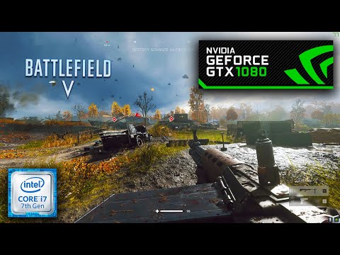 Battlefield V (2021) - GTX 1080 u0026 I7 7700K Benshmark - The 1080p Vs 1440p