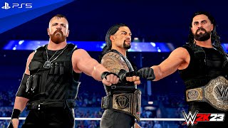 WWE 2K23 - The Wyatt Family vs. The Shield - Elimination Tag Team Match | PS5™ [4K60]