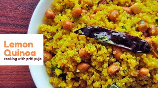 Healthy Lemon Quinoa Recipe | Lemon Quinoa for Weight Loss | Quinoa Recipe | Quinoa Breakfast Recipe