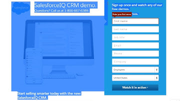 SalesForceIQ CRM