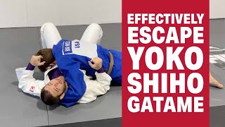 Escape Any Yoko Shiho Gatame - Travis Stevens Basic Judo Techniques