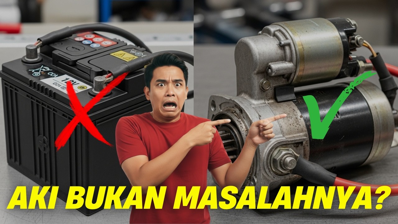Starter Berat Pagi Hari? Bisa Jadi Bukan Aki…