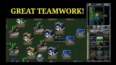 3 on 3 PRO multiplayer Command and Conquer GREAT TEAMWORK!