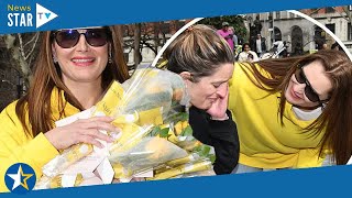 Brooke Shields evokes emotions by handing out flowers on Random Acts Of Kindness Day31 526199