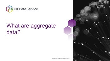 What are aggregate data?