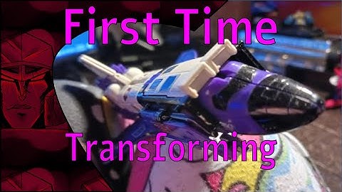 Astrotrain - First Time Transforming | Transformers Stop Motion