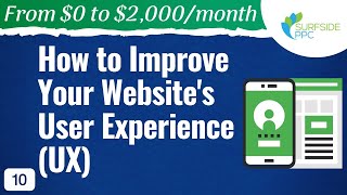 How to Improve Your Website's User Experience (UX)  #10  From $0 to $2K