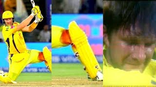 Shane watson played with a bleeding leg in ipl 2019 final without
telling anyone. watch the video how batted injury and blood during
chase. co...