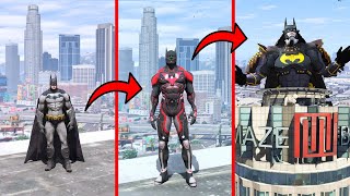 UPGRADING BATMAN INTO A SUPER IRON BAT GOD IN GTA 5!!