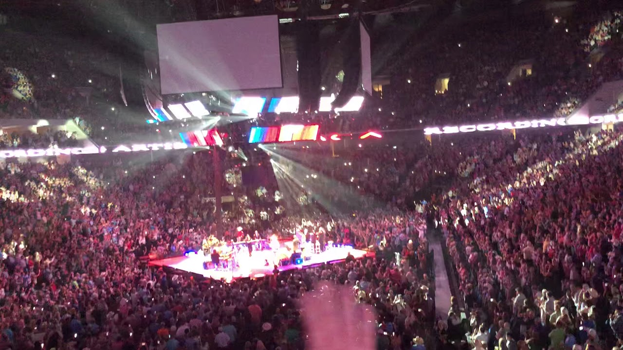 George strait  Write this down. From Tulsa Oklahoma June 1 2018