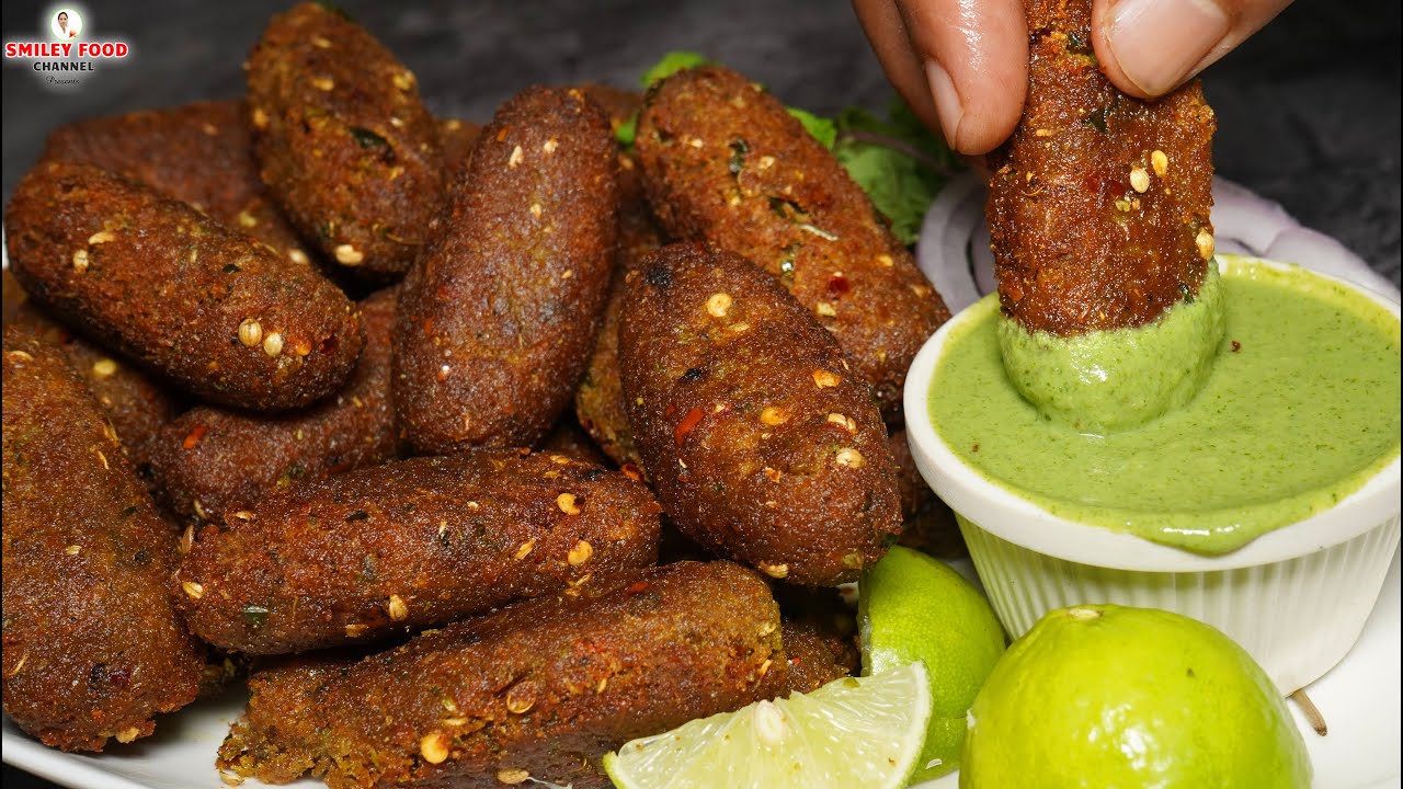 सोयाबीन के टेस्टी वेज कबाब रोल Veg Soya Kabab Roll Recipe | Ramzan Special Dawat Party Starter