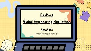 RepoSafe - AI Powered GitHub Security Analyzer | Global Engineering Hackathon Demo #hackathon