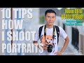 10 Tips How I Shoot Portraits for Beginners- Nikon D610, D5600, D3400 / YongNuo 50 & 100mm
