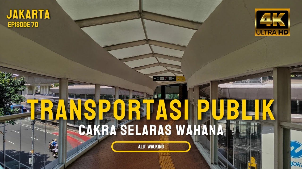 HALTE TRANSJAKARTA CSW MERUPAKAN PINTU GERBANG KOTA YANG SIBUK #70