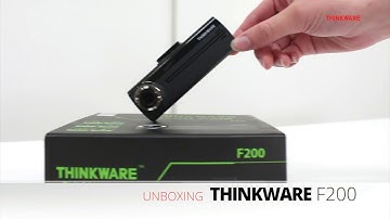 Thinkware - F200 unboxing
