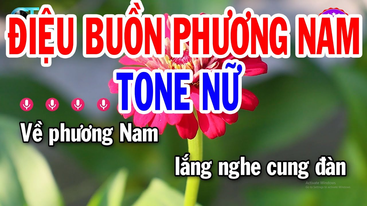 Karaoke Điệu Buồn Phương Nam Tone Nữ ( Mi Thứ ) Nhạc Mới Beat Hay | Karaoke Tạp Hóa