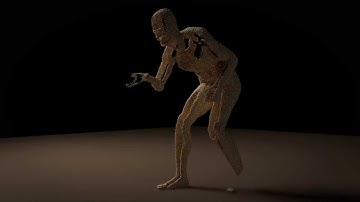 Blender 2.68 - Dynamic Paint & Particles Test