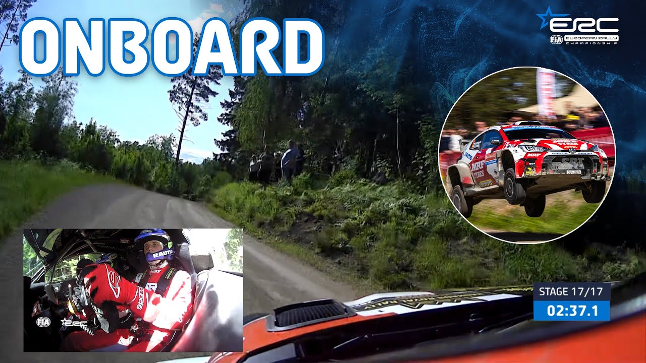 FULL Power Stage Onboard  | ERC BAUHAUS Royal Rally of Scandinavia 2025