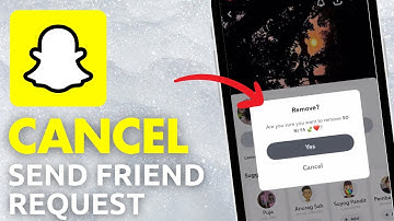 How To Cancel Sent Friend Request On Snapchat (Full Guide)