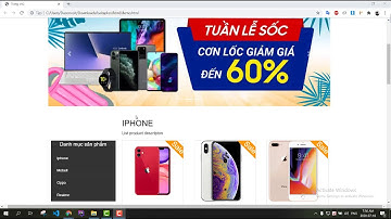 Chỉnh sửa giao diện bán hàng điện thoại - template bán hàng điện thoại html css javascript bootstrap