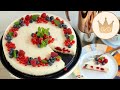 FRUCHTIGE SOMMERTORTE! 🍰BEEREN-JOGHURT-KÄSETORTE | CHEESECAKE OHNE BACKEN! SUGARPRINCESS REZEPT