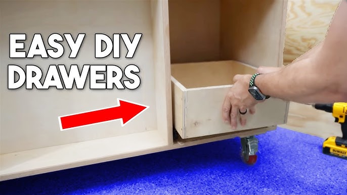 DIY Pull Out Cabinet Drawers – Love & Renovations