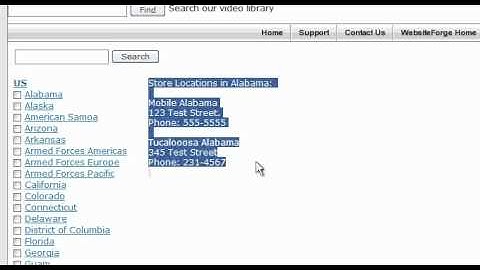 What Are Store Locator Locations - Websiteforge Ecommerce Website