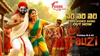 Neri Neri Neri Lyrical Video Song | Fauji 1st Song | Prabhas | Sai Pallavi | Imanvi | Hanu Raghav...