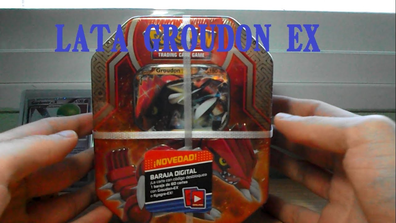 Apertura Lata Groudon EX