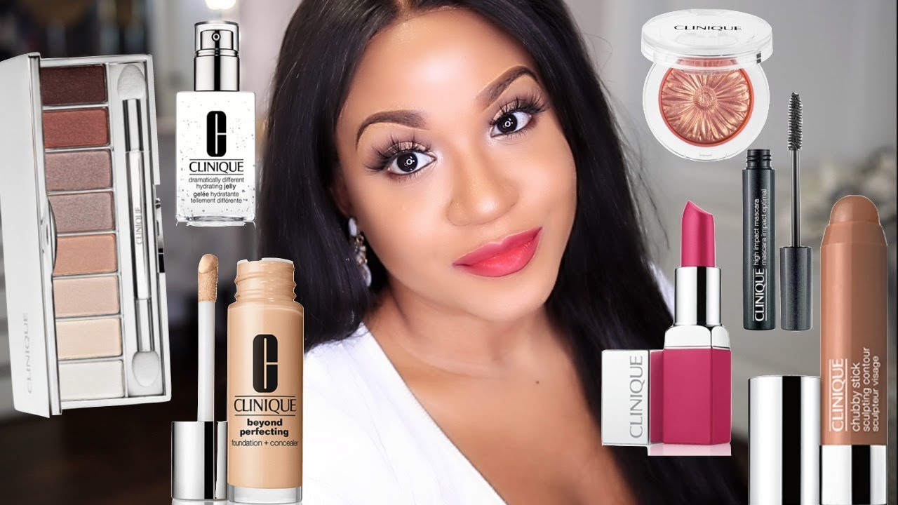 Datter Efternavn dybt I Used ALL Clinique Products!! Full Face One Brand Makeup Tutorial! -  YouTube