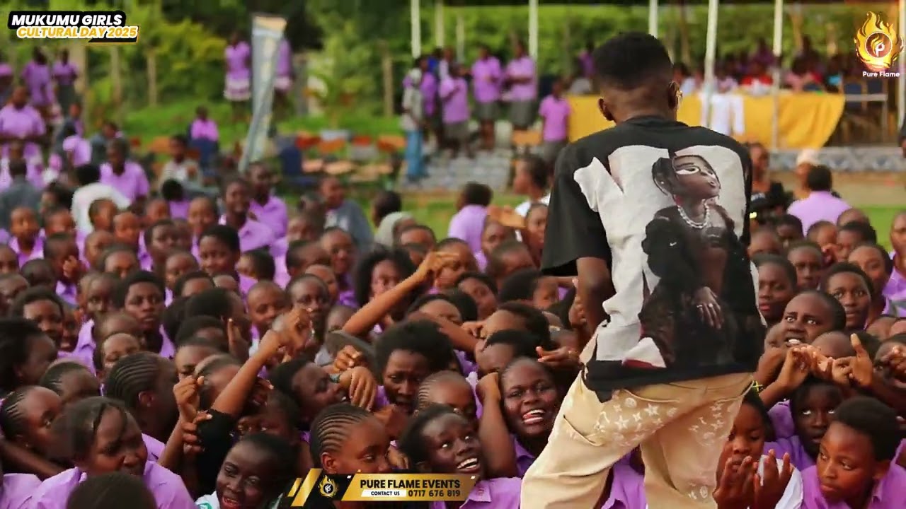 02. Goddy Tennor live performance in Mukumu Girls-Pure Flame Events. 