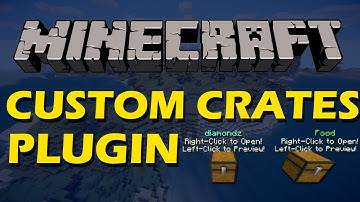 Win prizes from crates in Minecraft with Custom Crates Plugin