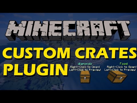 Win prizes from crates in Minecraft with Custom Crates Plugin