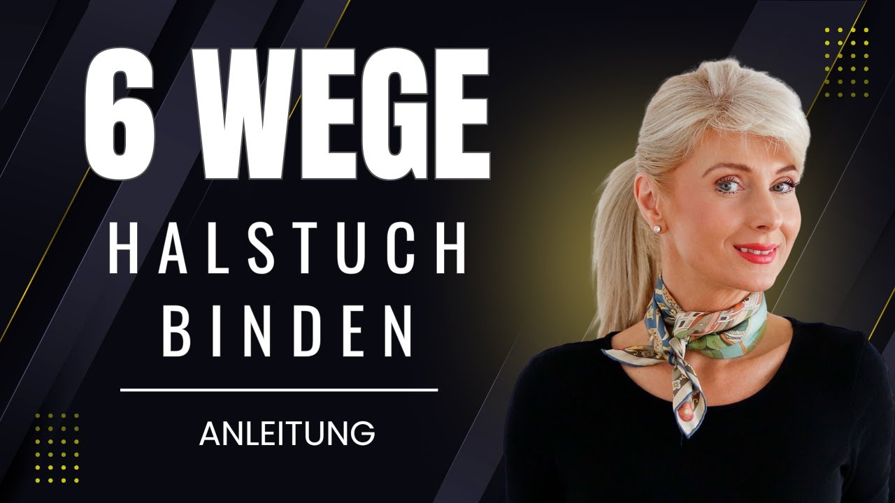6 способов завязать шарф, о которых мало кто знает — пошаговые инструкции