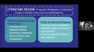 Educational Webinar Series for Cost Growth TAG: Overview of Cost & Equity Framework 5/30/2024