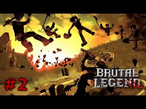 Видео: Прохождение Brutal Legend [Часть 2] - Спасем хедбенгеров!