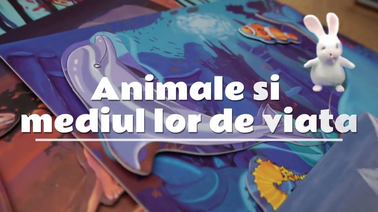 Joc educativ - Animale și mediul lor de viață