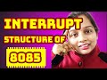 8085 Interrupt Structure [Types of Interrupts &amp; Interrupt Handling Procedure]