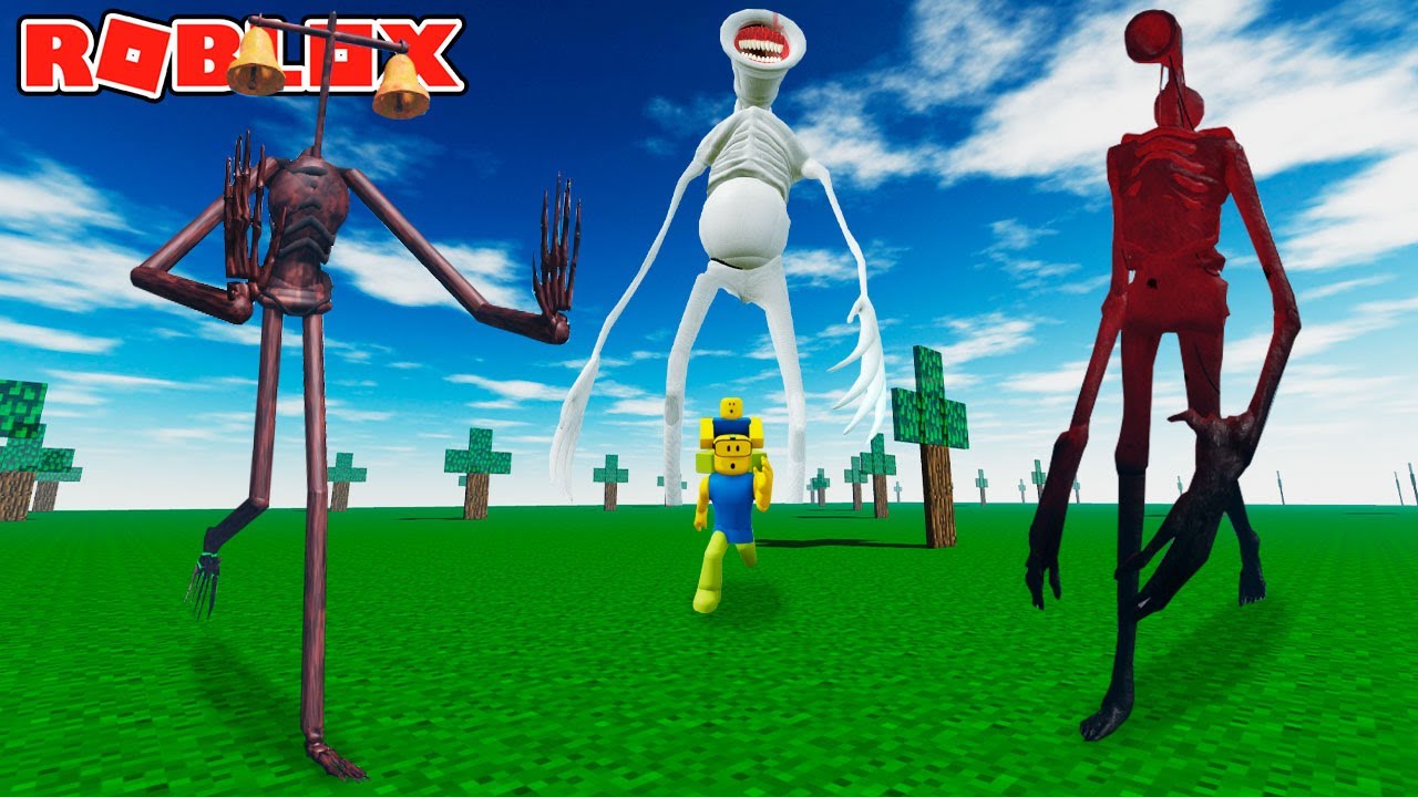 ENCUENTRO ATERRADOR CONTRA TODAS LAS VERSIONES DE SIREN HEAD en Roblox