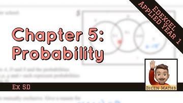 Probability 5 • Tree Diagrams and Repeated Events • Stats1 Ex5D • 🤖