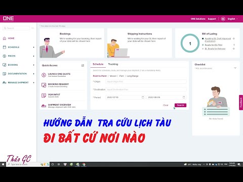Video HƯỚNG DẪN TRA CỨU LỊCH TÀU ĐI BẤT CỨ NƠI NÀO - youtube
